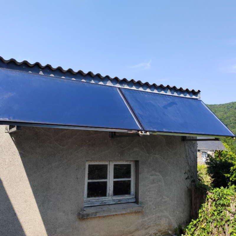 Installation Okofen avec option solaire